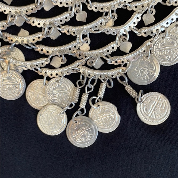 SILVER COIN BELT/NECKLACE - Picture 3 of 7